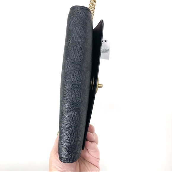 Coach Metallic coated crossbody bag New - Picture 8 of 8